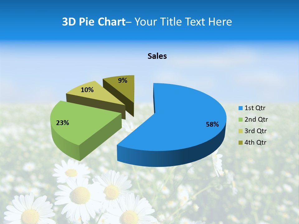 Plant Bright Floral PowerPoint Template