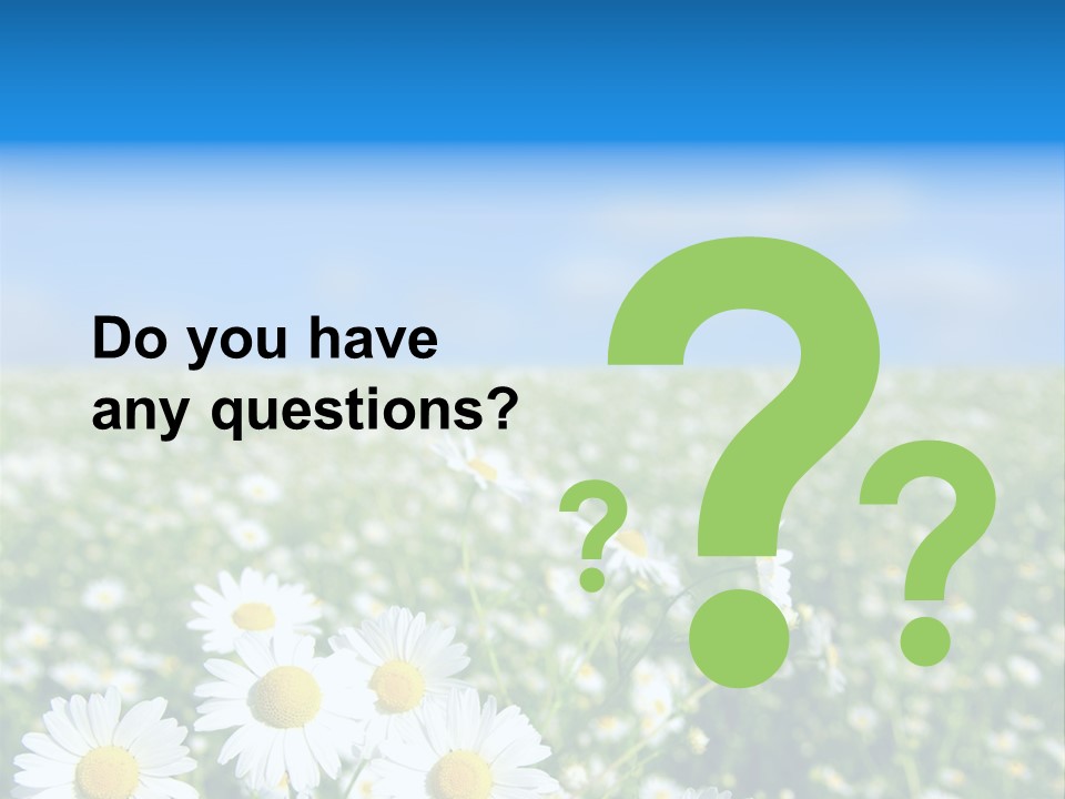 Plant Bright Floral PowerPoint Template