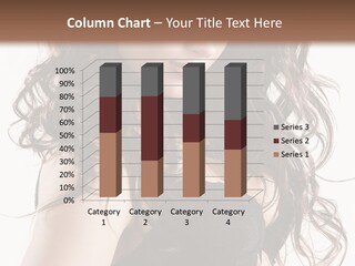 Body Caucasian Pretty PowerPoint Template