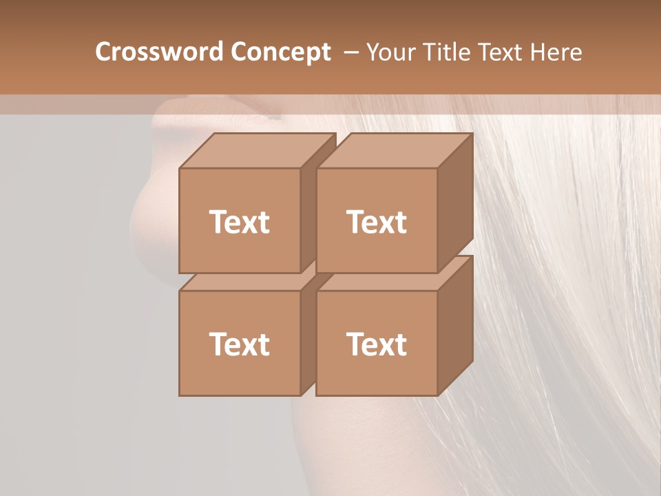 Young Vertical Clean PowerPoint Template