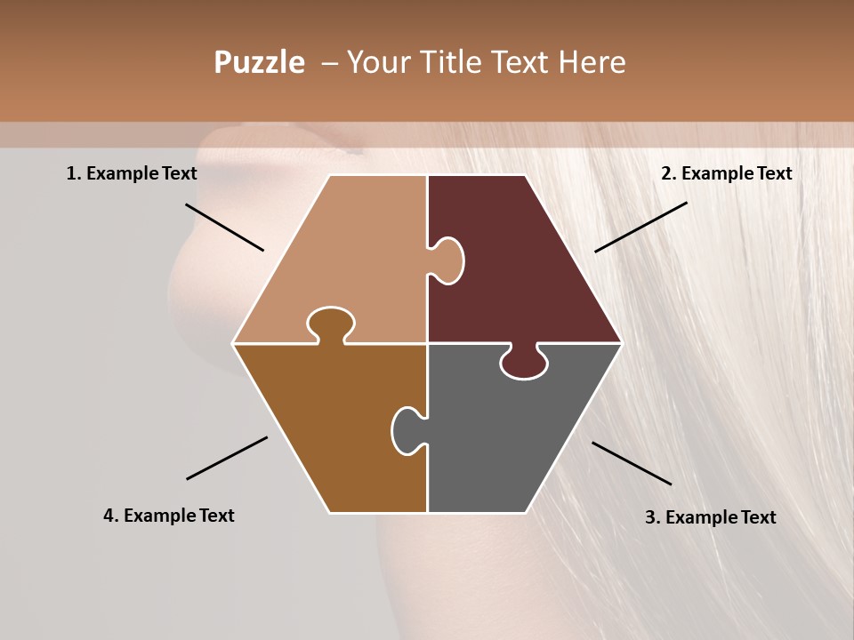 Young Vertical Clean PowerPoint Template