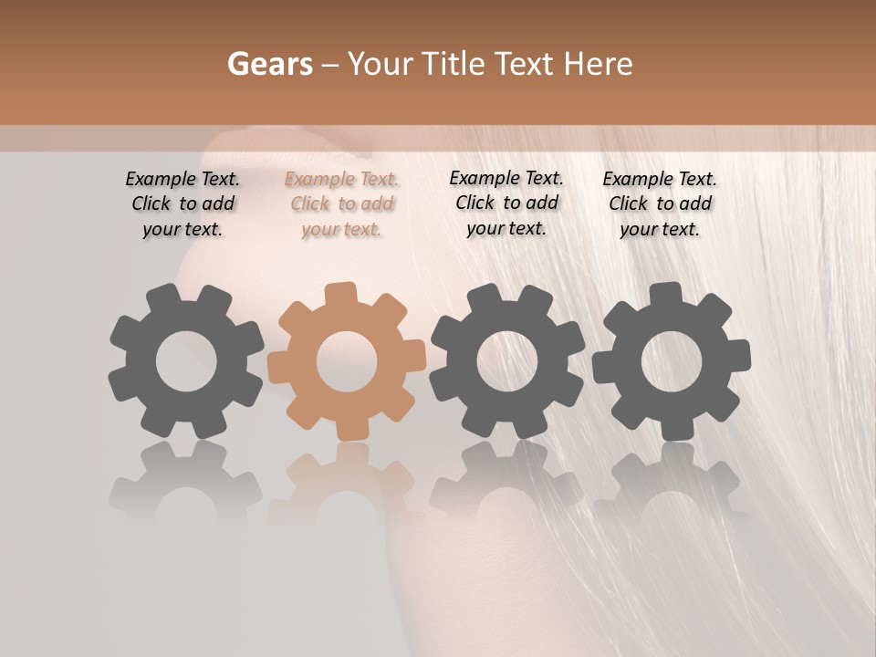 Young Vertical Clean PowerPoint Template