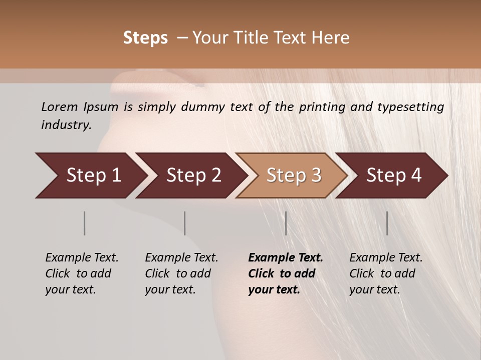 Young Vertical Clean PowerPoint Template