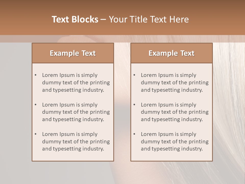 Young Vertical Clean PowerPoint Template