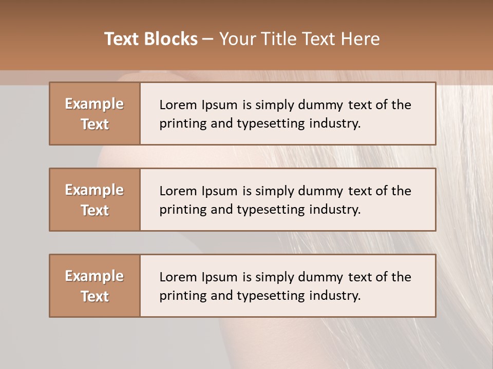 Young Vertical Clean PowerPoint Template