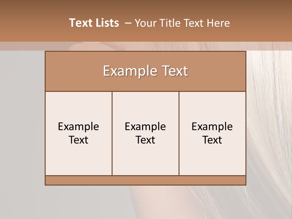 Young Vertical Clean PowerPoint Template