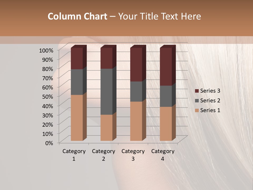Young Vertical Clean PowerPoint Template