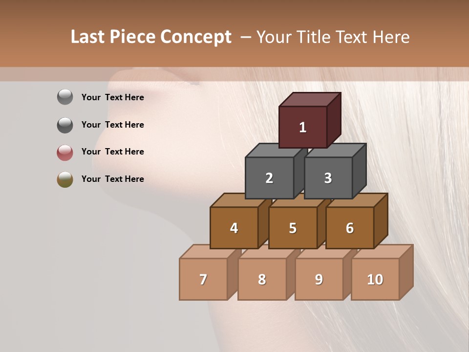 Young Vertical Clean PowerPoint Template
