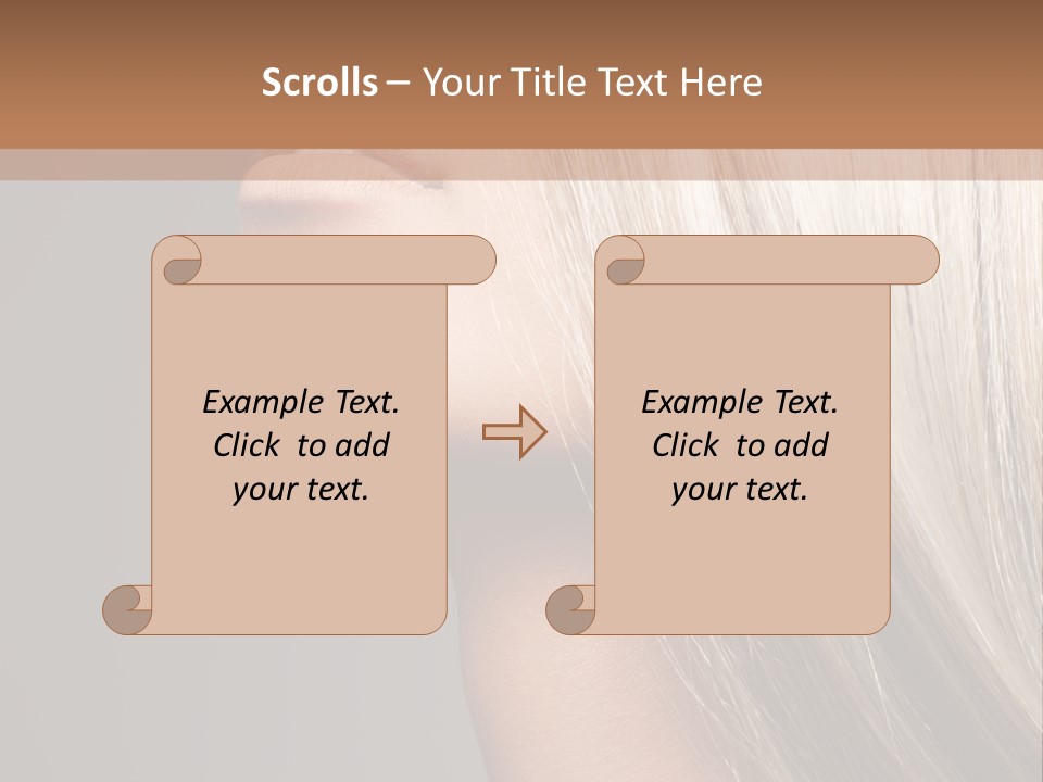 Young Vertical Clean PowerPoint Template