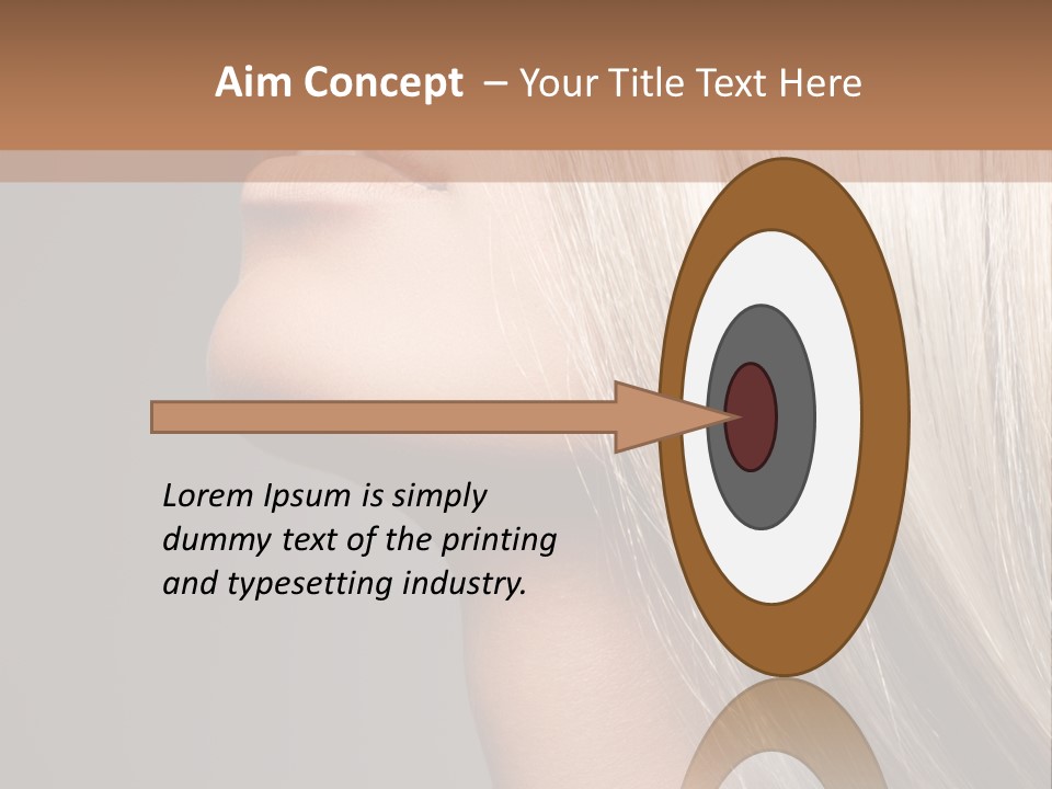 Young Vertical Clean PowerPoint Template