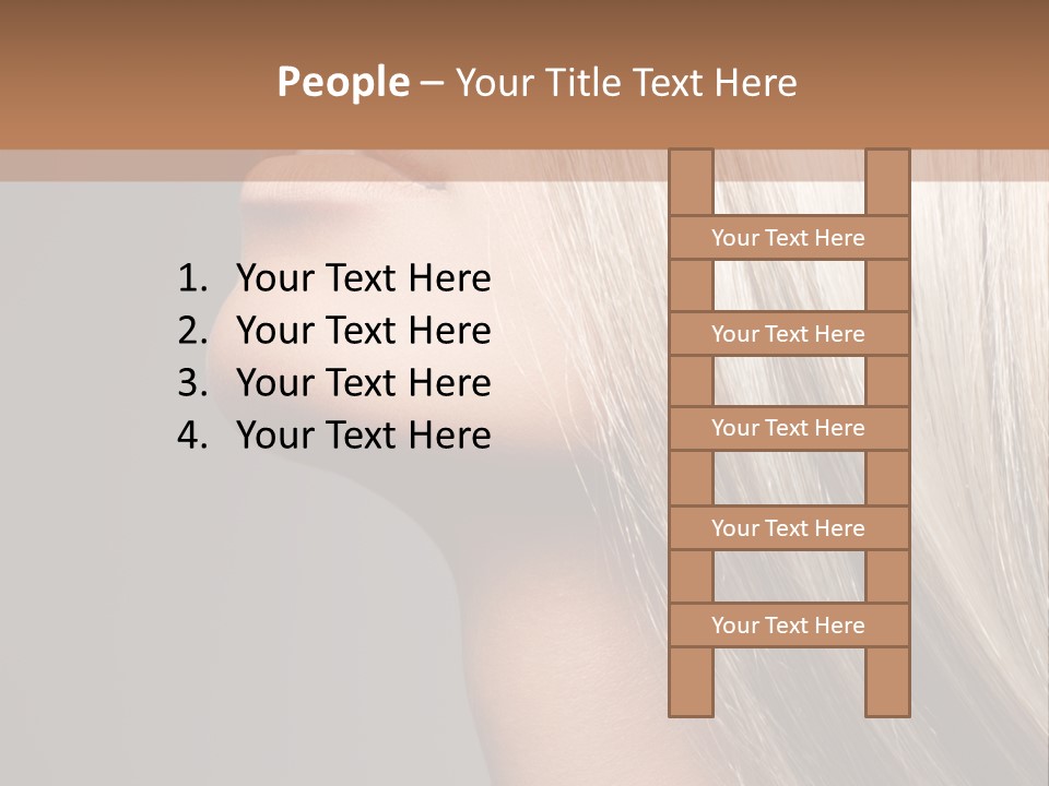 Young Vertical Clean PowerPoint Template
