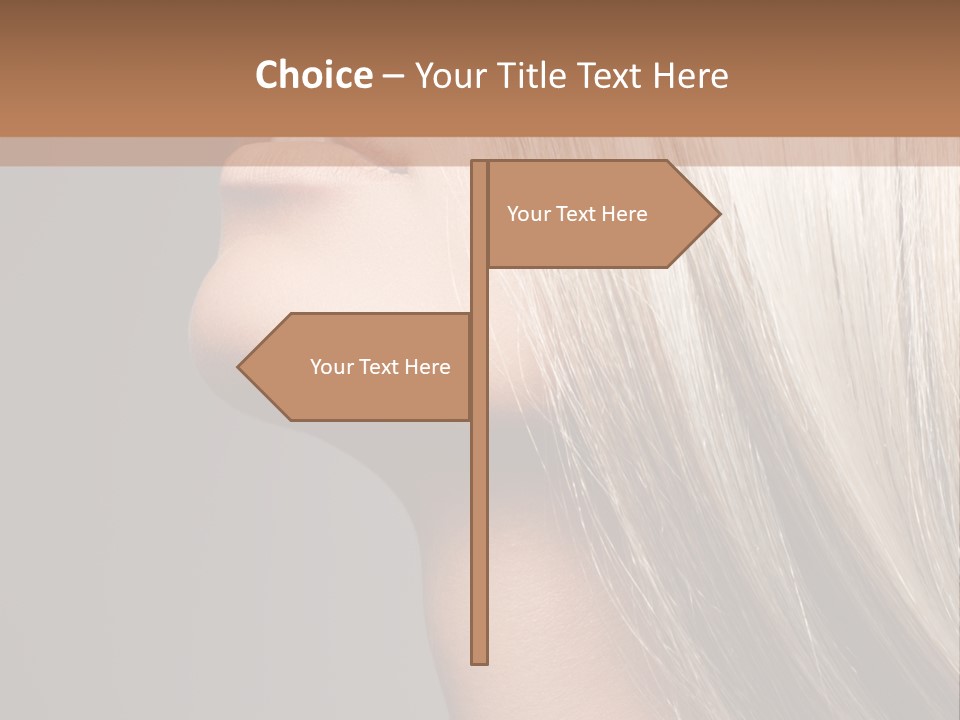 Young Vertical Clean PowerPoint Template