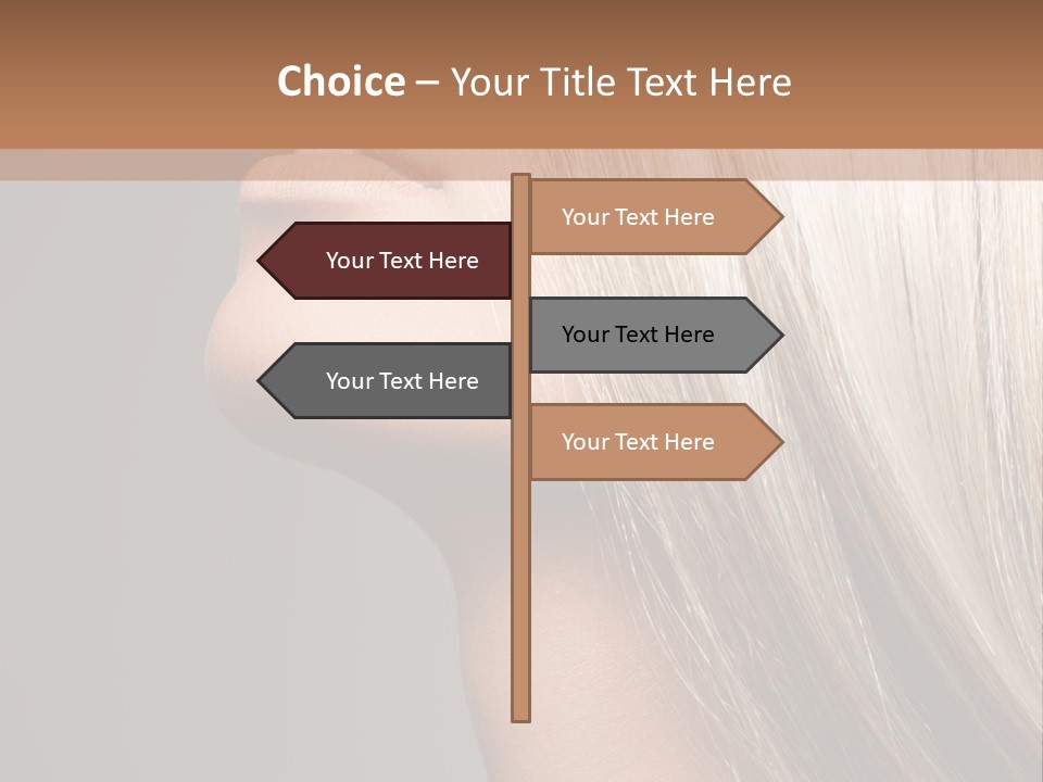 Young Vertical Clean PowerPoint Template