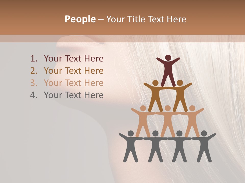 Young Vertical Clean PowerPoint Template
