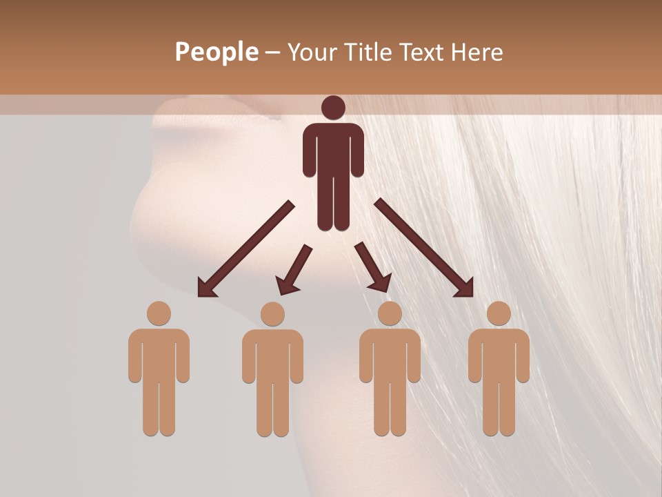 Young Vertical Clean PowerPoint Template