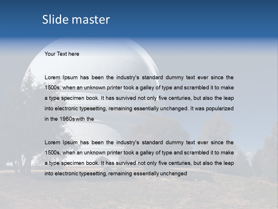 Outer Discovery Science PowerPoint Template