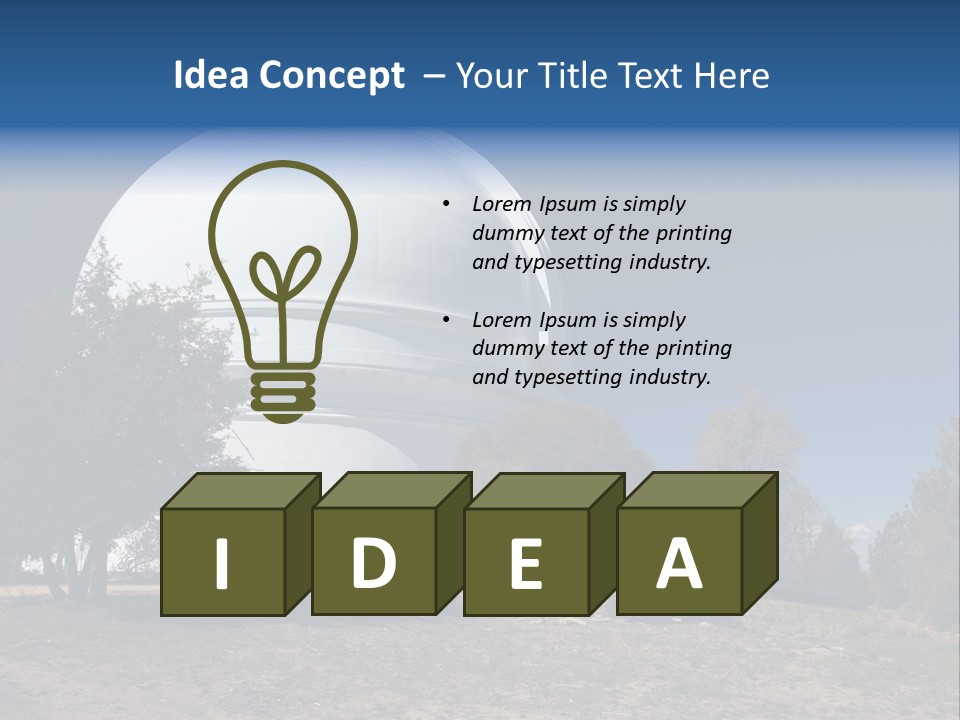 Outer Discovery Science PowerPoint Template