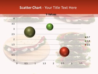 Salad Wrap Isolated PowerPoint Template