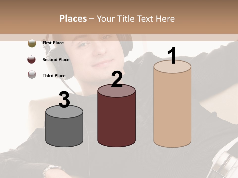 Home Stereo Casual PowerPoint Template