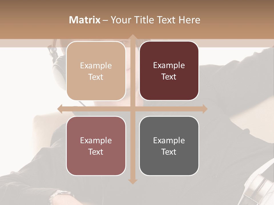 Home Stereo Casual PowerPoint Template