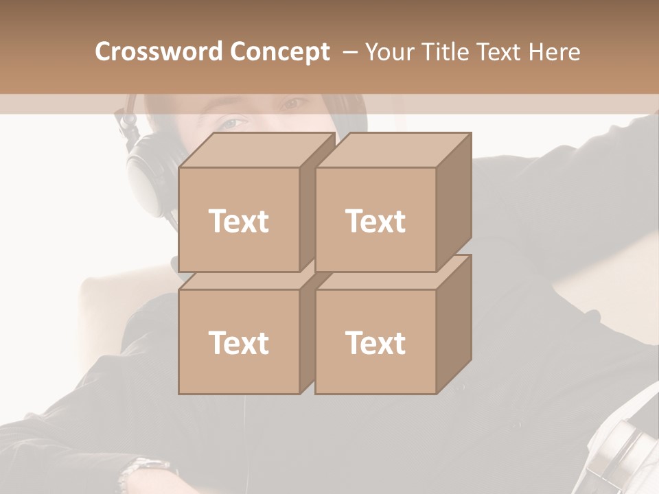 Home Stereo Casual PowerPoint Template
