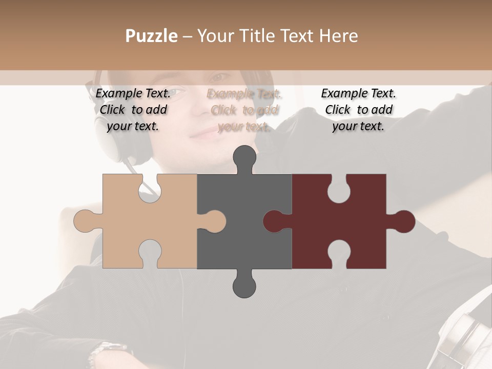 Home Stereo Casual PowerPoint Template