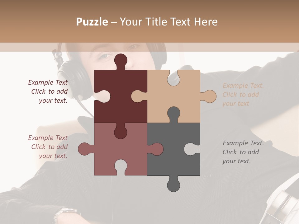 Home Stereo Casual PowerPoint Template