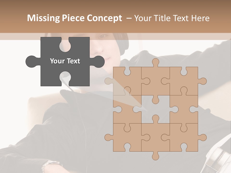 Home Stereo Casual PowerPoint Template