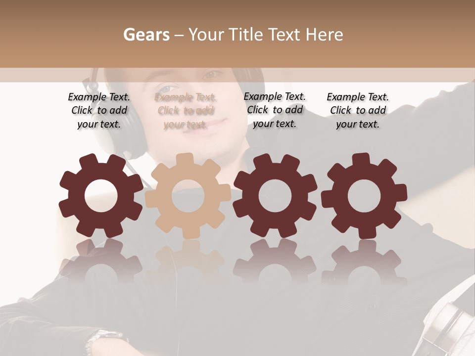 Home Stereo Casual PowerPoint Template