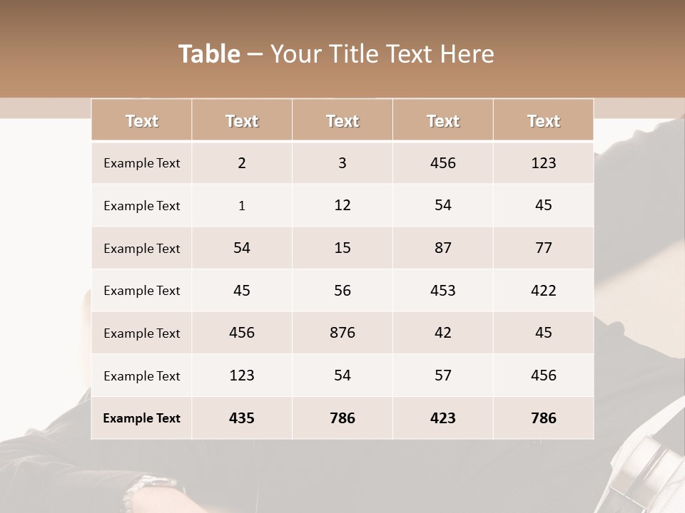 Home Stereo Casual PowerPoint Template