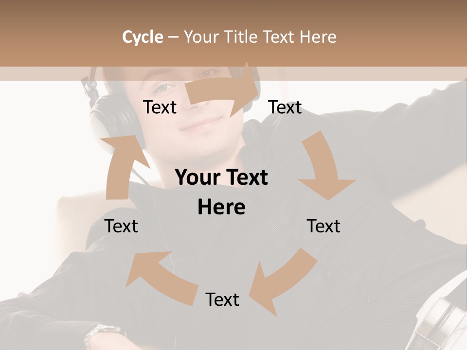 Home Stereo Casual PowerPoint Template