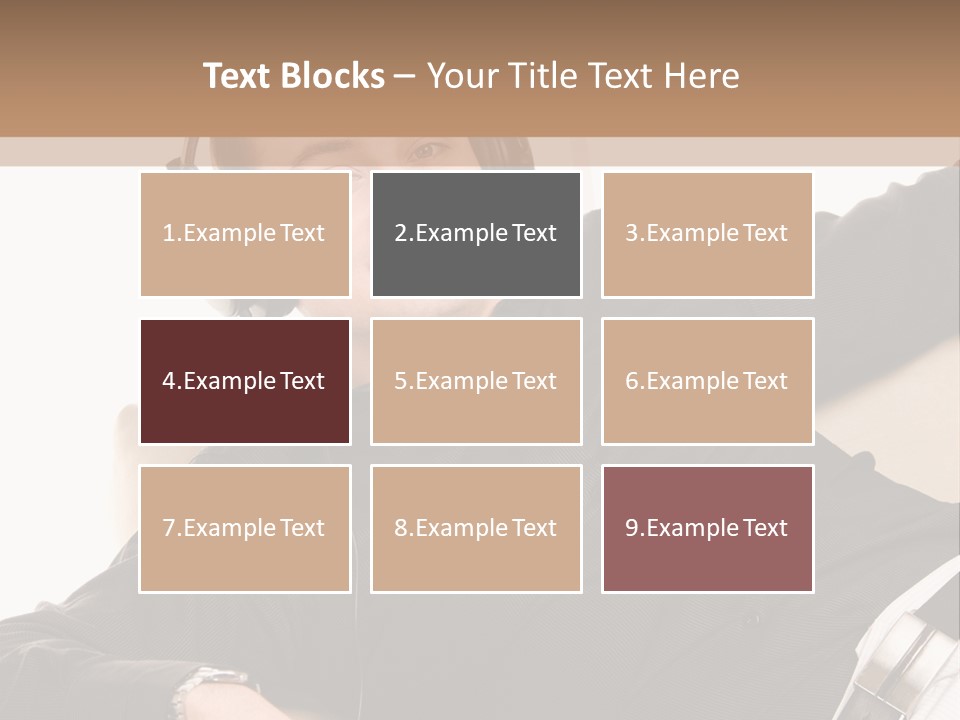Home Stereo Casual PowerPoint Template