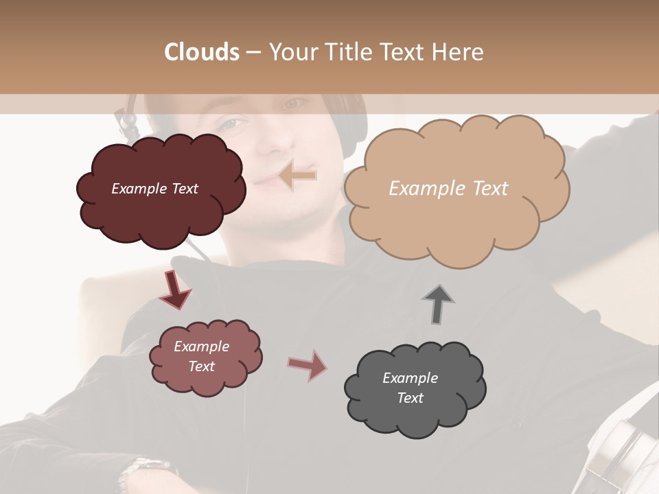 Home Stereo Casual PowerPoint Template