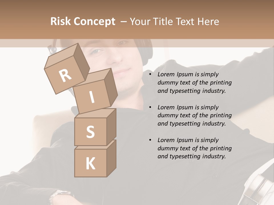 Home Stereo Casual PowerPoint Template