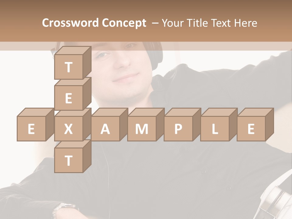 Home Stereo Casual PowerPoint Template