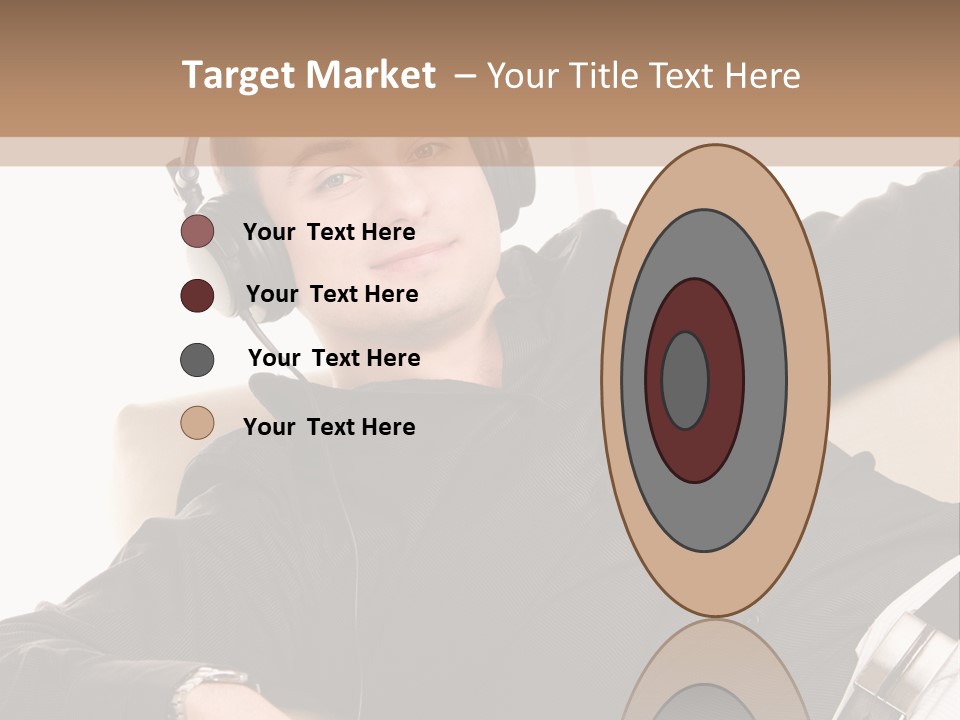 Home Stereo Casual PowerPoint Template