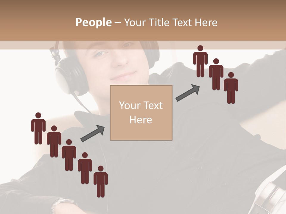 Home Stereo Casual PowerPoint Template