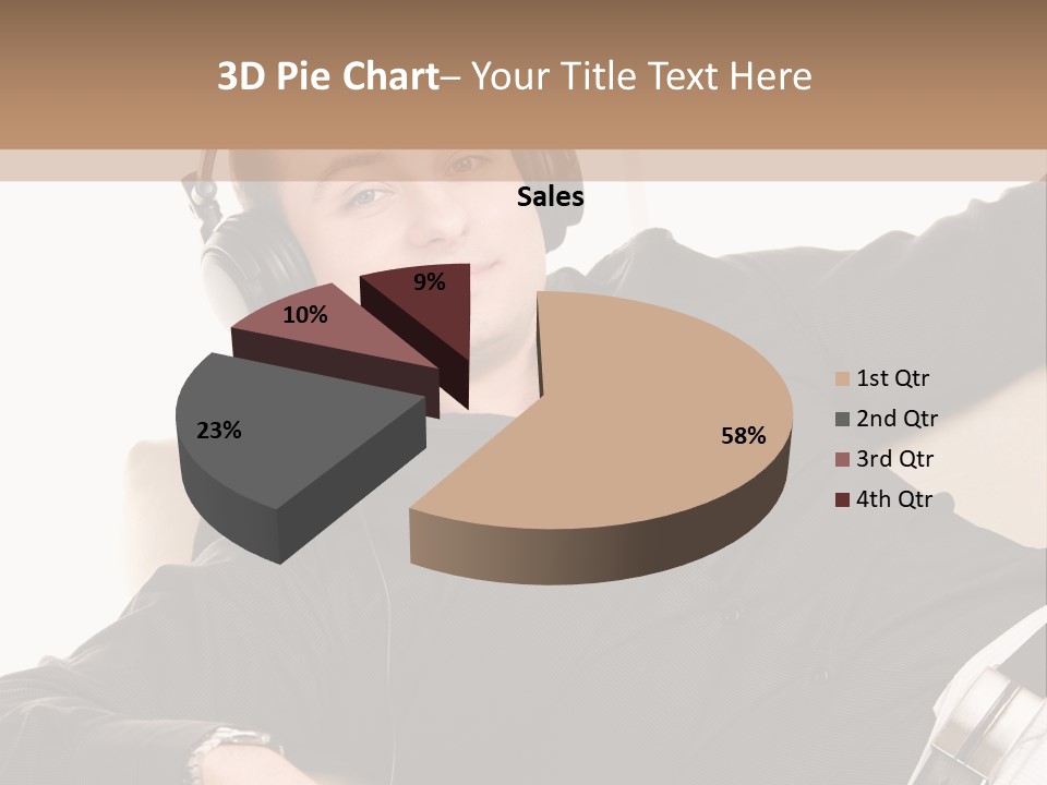 Home Stereo Casual PowerPoint Template