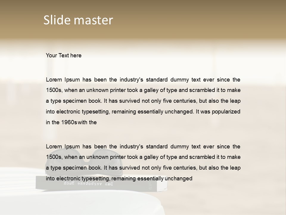 Excursion Dream Carefree PowerPoint Template