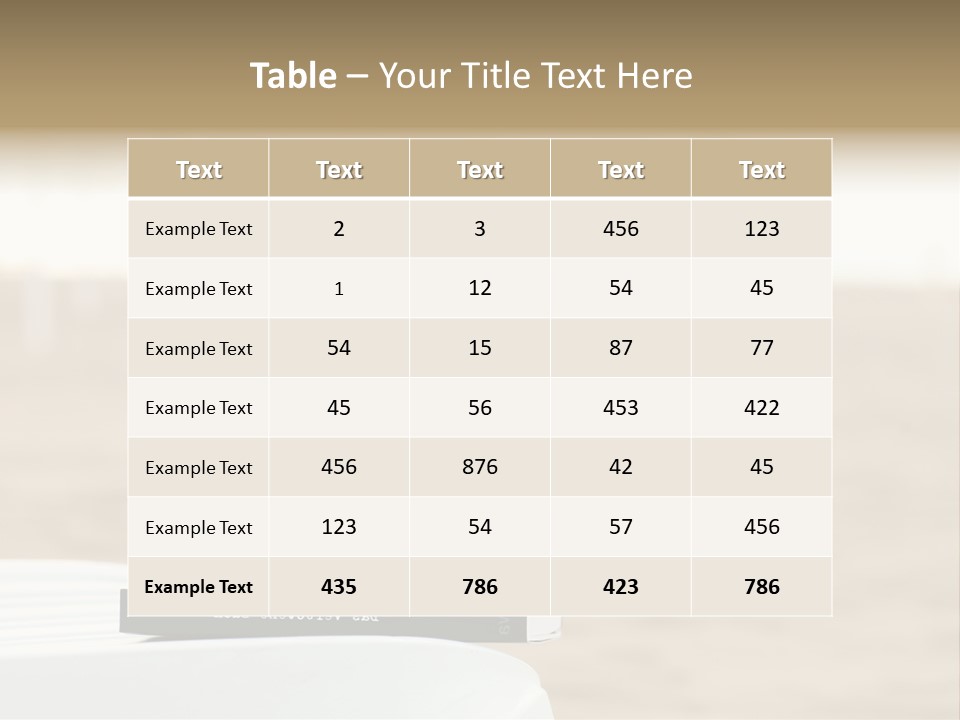 Excursion Dream Carefree PowerPoint Template