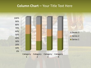 Field Couple Kiss PowerPoint Template