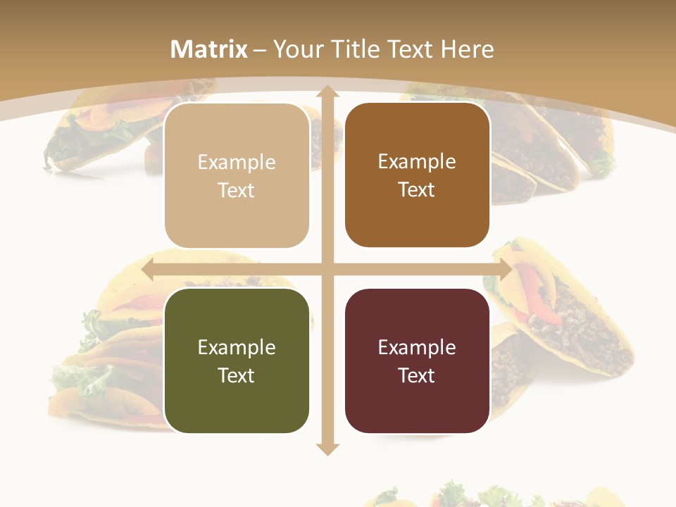 Macro Filling Capsicum PowerPoint Template