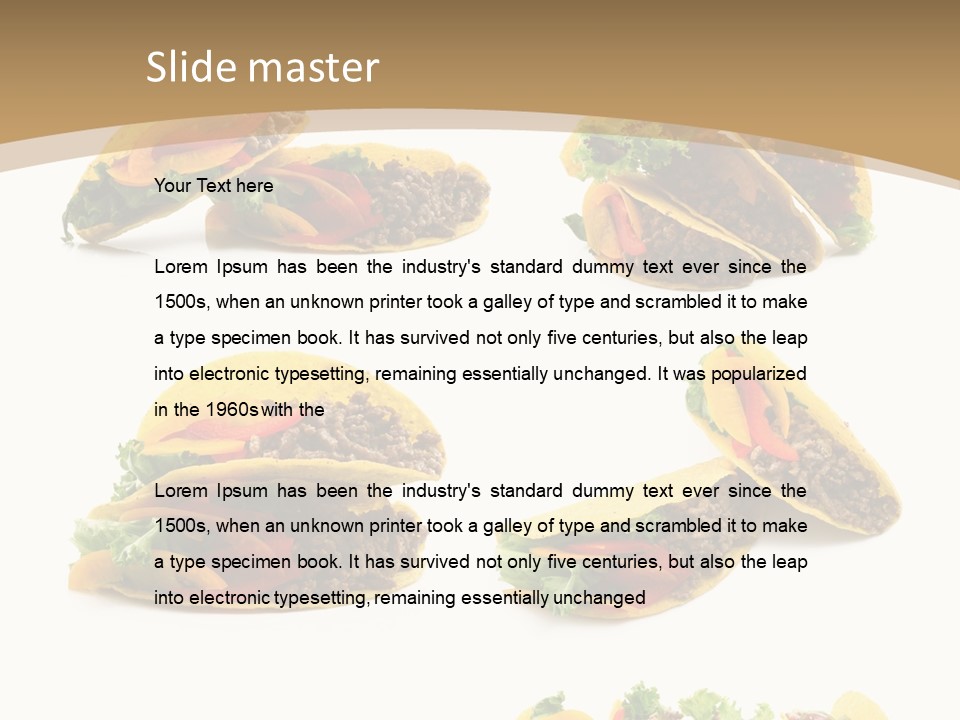 Macro Filling Capsicum PowerPoint Template