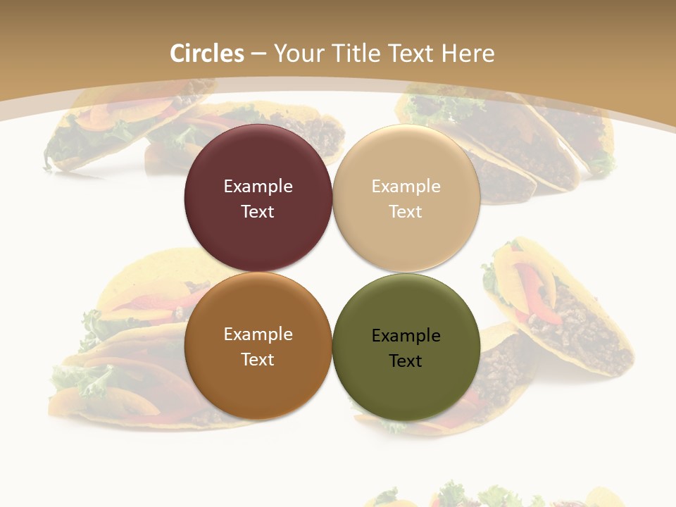 Macro Filling Capsicum PowerPoint Template