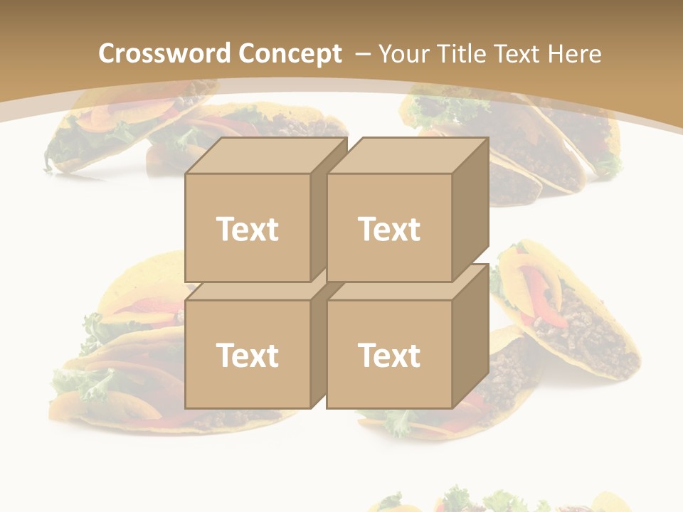 Macro Filling Capsicum PowerPoint Template