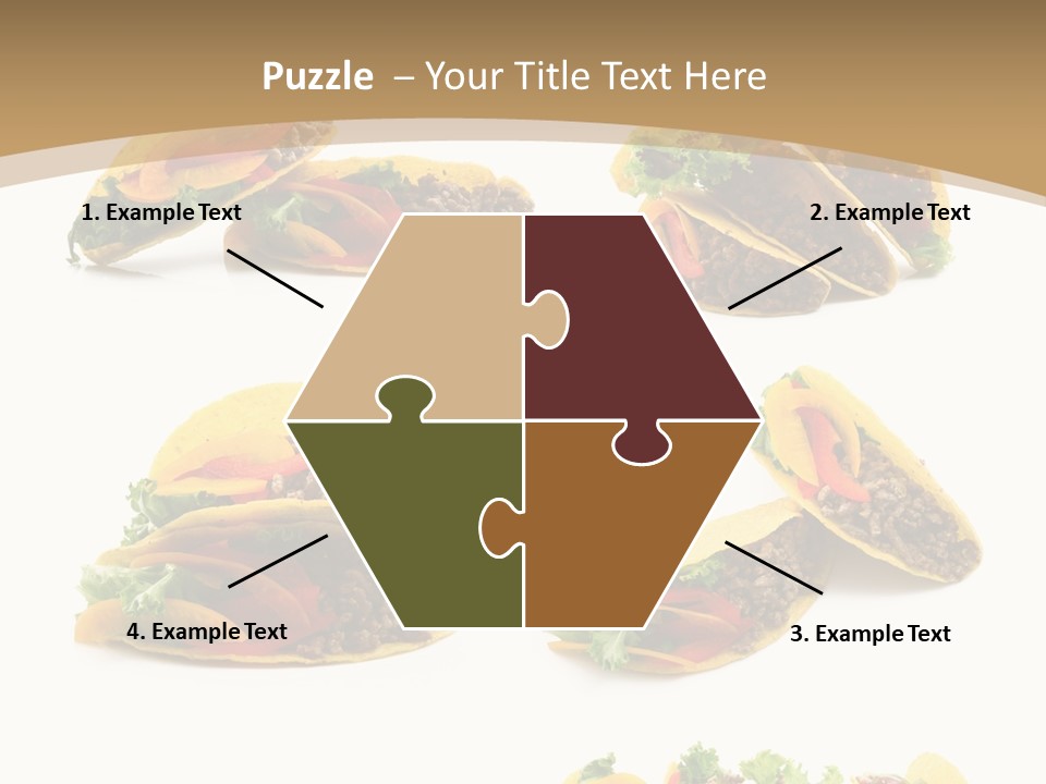 Macro Filling Capsicum PowerPoint Template