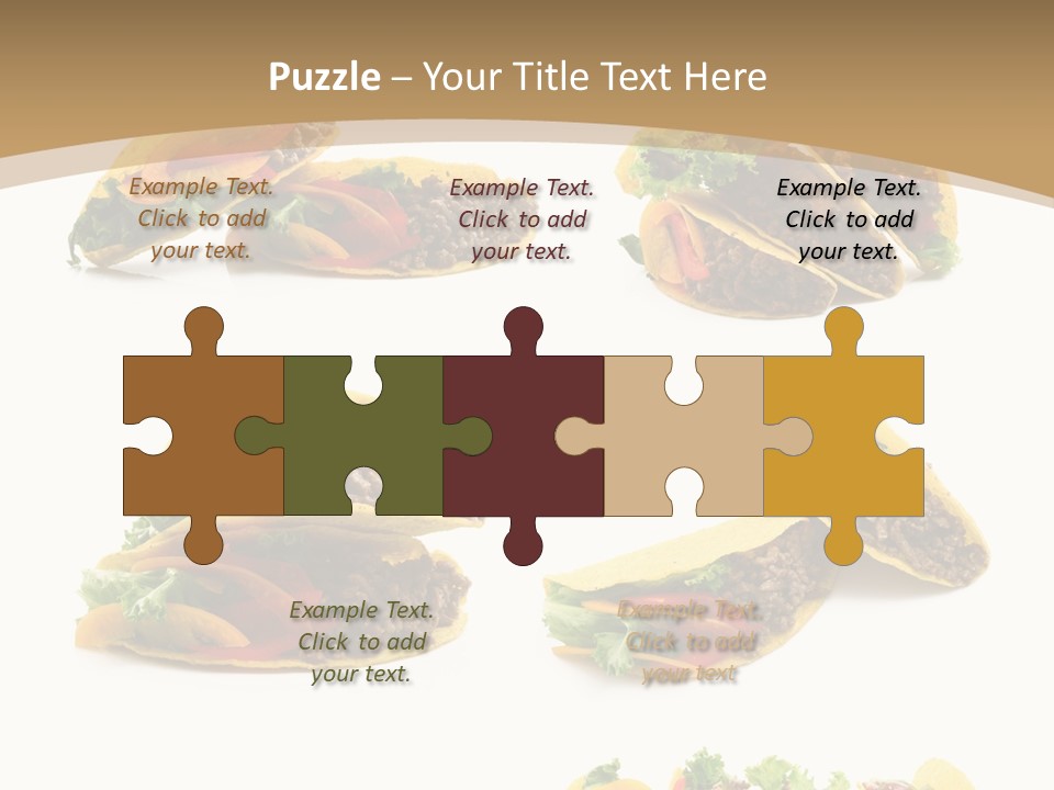 Macro Filling Capsicum PowerPoint Template