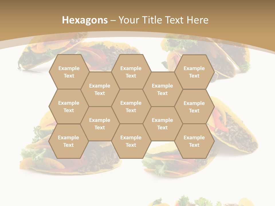 Macro Filling Capsicum PowerPoint Template