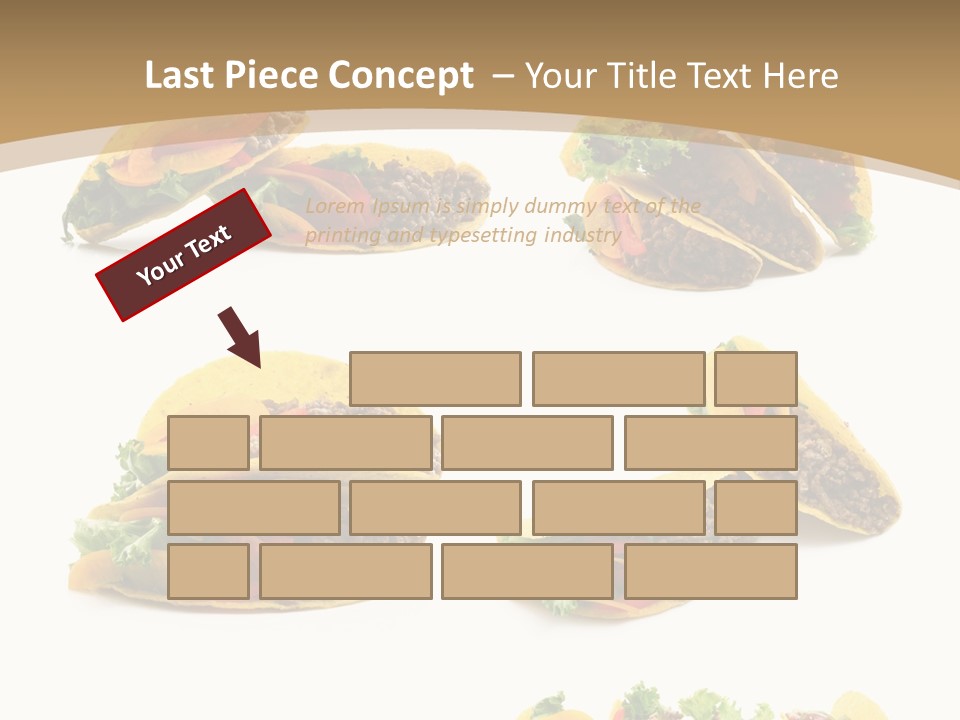 Macro Filling Capsicum PowerPoint Template