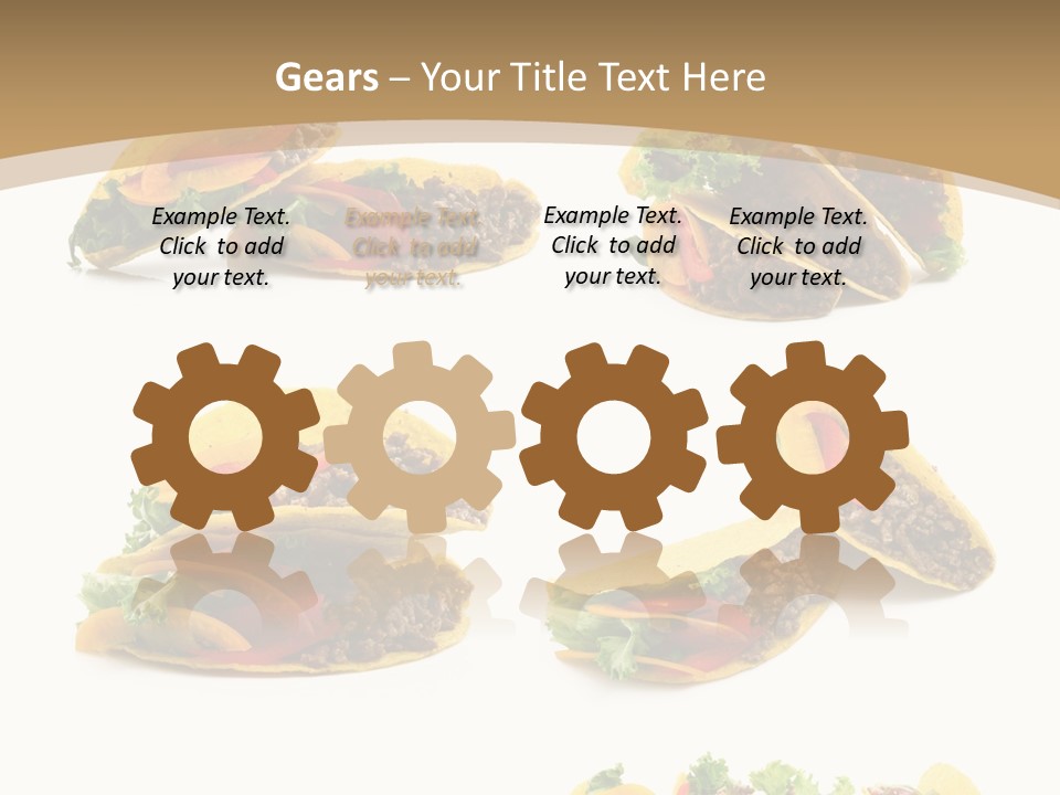 Macro Filling Capsicum PowerPoint Template